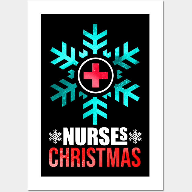 Nurses Christmas Lovable Eve Wall Art by DODG99